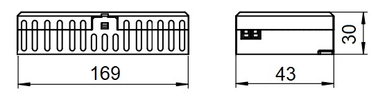 Dimensions DRIVER VOSSLOH 186651