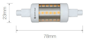 Tube LED R7s 78mm - BENEITO
