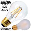 Standard FIL. LED 4W/6W/8W E27 230V - GIRARD SUDRON