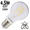 Ampoule claire SYLVANIA filament LED 4,5W E27 230V