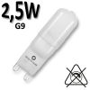 Ampoule LED 2.5W 3000K G9