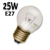 Ampoule sphérique claire 25W E27 230V