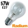 Ampoule halogène standard Eco 57W E27 230V