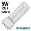 Ampoule fluo-compacte SYLVANIA LYNX-SE 5W 2G7 840 4000K