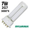 Ampoule fluo-compacte SYLVANIA LYNX-SE 7W 2G7 830 3000K