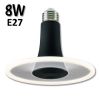 Ampoule LED RADIANCE noire 8W E27