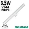 Tube LED S14d striplight 3.5W 230V 300mm