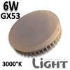 Ampoule LED 6W GX53 230V 3000K