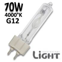 Ampoule Iodure bruleur Quartz 70W G12 NDL