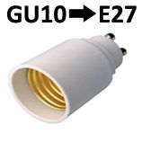 Adaptateur GU10 E27 Maxi 100W