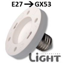 Adaptateur E27 - GX53