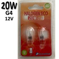 20W 12V G4 - Blister de 2 ampoules