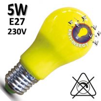 Ampoule LED standard anti-moustique 5W E27 230V