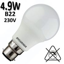 Ampoule B22 LED SYLVANIA Standard GLS 4,9W 230V - SYLVANIA 0029575