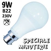 Sudron 160192 160198 - Ampoule 9W B22 compatible minuterie