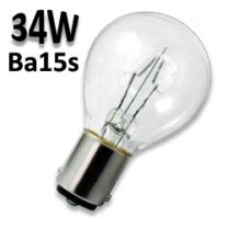 Ampoule sphérique porte de garage BA15s 34W 32,5V
