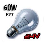 Ampoule standard 60W E27 24V