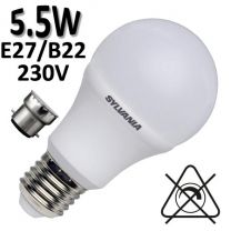 Ampoule LED standard Sylvania Toledo standard 5.5W E27/B22 230V