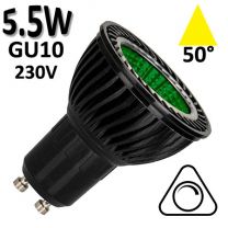 Ampoule LED verte, 5,5W, GU10, 230V - BAILEY 143308