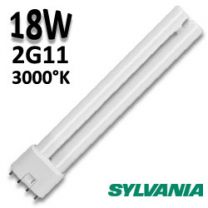 Ampoule intégrable sylvania 18W 2G11 3000K