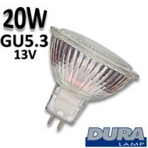 Ampoule halogène 20W Gu5.3 13V 36° (spéciale bateau)