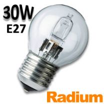 Ampoule sphérique 30W E27 230V - RADIUM 22318053