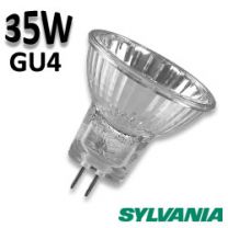 Ampoule Sylvania supéria dichroïque 35W GU4 12V 38° - Ø35mm