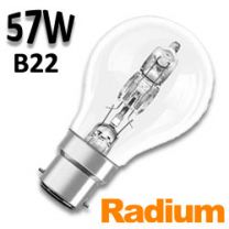 Ampoule standard 57W B22 230V - RADIUM 22318039