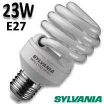 Ampoule Sylvania Fast Start spirale 23W E27 230V 2700K