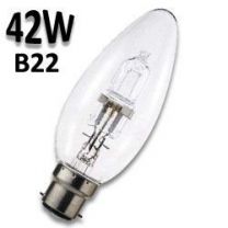 Ampoule flamme ECO 42W B22