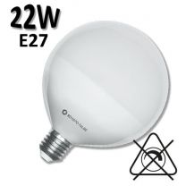 Ampoule LED Globe Ø120mm 22W E27 non variable