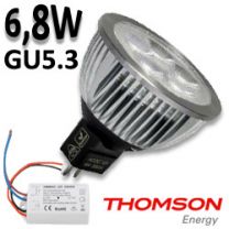 Spot LED THOMSON Business First 6,8W GU5.3 12V + driver gradable