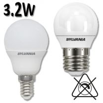 Ampoule LED sphérique SYLVANIA Toledo 3.2W E14 ou E27 2700K 230V