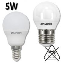 Ampoule LED sphérique SYLVANIA Toledo 5W E14 ou E27 2700K 230V