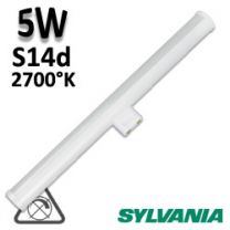 Tube LED S14d striplight 5W 230V 500mm