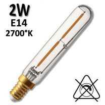 Ampoule filament LED tubulaire GIRARD SUDRON T20 2W E14 2700°K