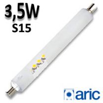 Tube LED S15 3.5W/2700K 230V - ARIC 2946