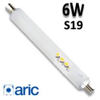 Tube LED S19 6W/2700K 230V - ARIC 2923