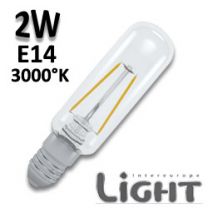 Ampoule LED Tubulaire 2W E14 230V 3000K