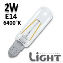 Ampoule LED Tubulaire 2W E14 230V 6400K