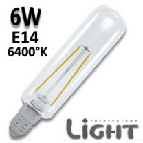 Ampoule LED Tubulaire 6W E14 230V 6400K