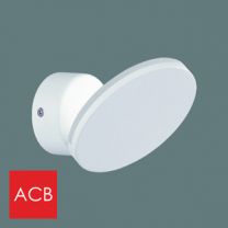 Applique LED ACB DISCO 3W blanche 230V