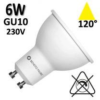 Ampoule LED GU10 BENEITO UNIFORM 6W 120°