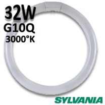 Tube fluorescent circline 32W G10q  830/3000K - Ø300mm