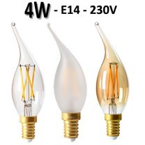 Ampoule flamme coup de vent LED 4W - GIRARD SUDRON CV4