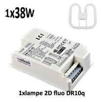 Ballast LCI EB126-42 pour lampe 2D 38W GR10q