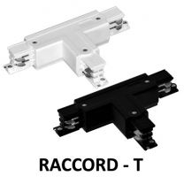 Raccord en T pour rail 3 allumages