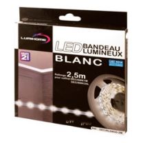 Rouleau 2,50m ruban LED 6500K 12V (30 LED/m)