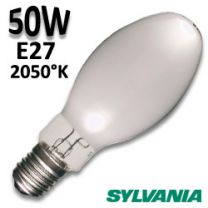 Ampoule ovoide poudrée SYLVANIA SHP 50W E27