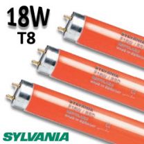 Tube fluo rouge 18W - SYLVANIA 0002572